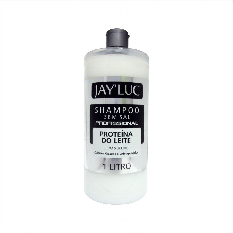 Shampoo Profissional JayLuc 1 L Proteina do Leite