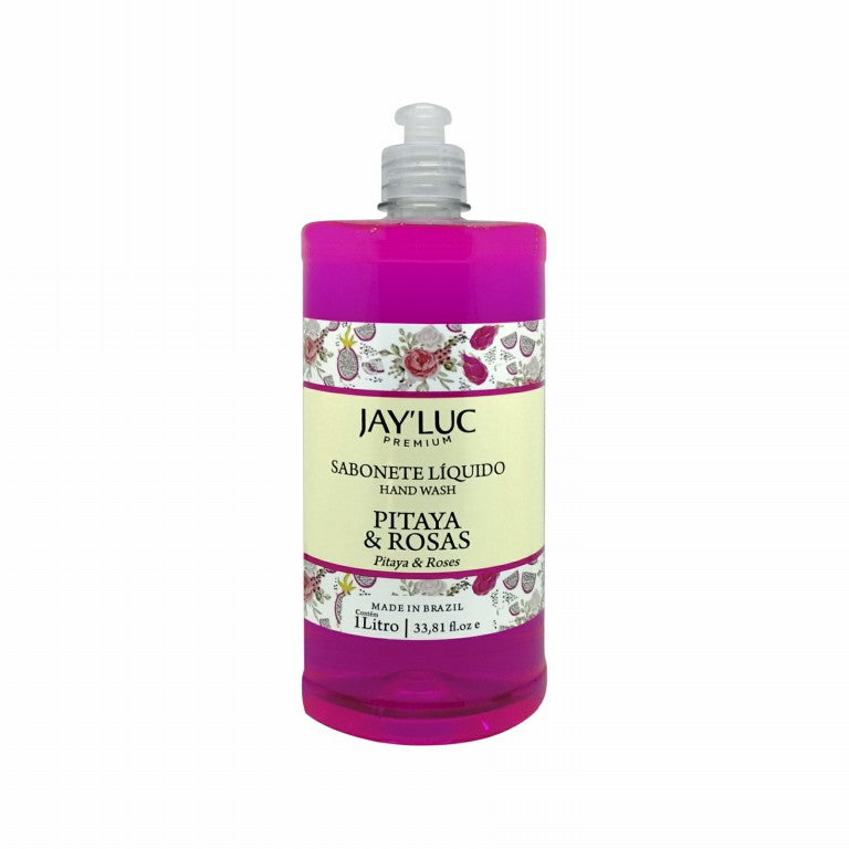 Sabonete Liquido JayLuc 1 L Pitaya e Rosas