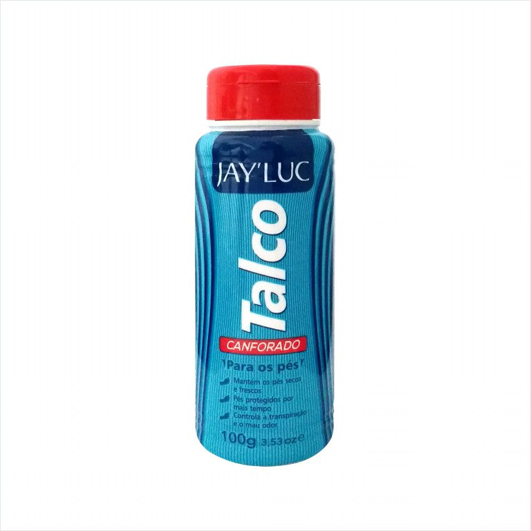 Talco Desodorante Para Pes JayLuc 100 g Canforado