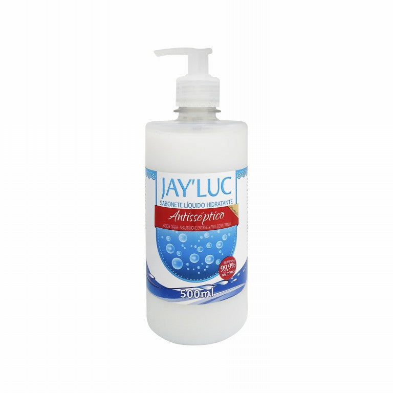 Sabonete Liquido JayLuc 500 ml Antisseptico C/ Valvula